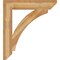 Ekena Millwork Thorton Slat Rough Sawn Bracket, Western Red Cedar, 6"W x 36"D x 40"H BKT06X36X40THR06RWR - alternate 4